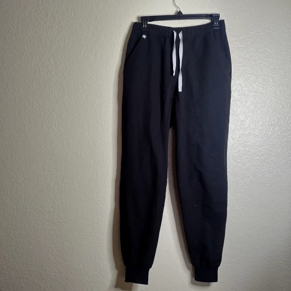 Figs Tansen Jogger Scrub Pants Black Sz S